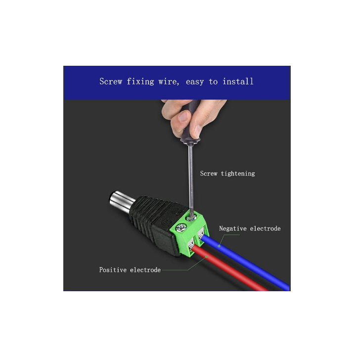 5.5mm x 2.1mm DC Power Connector