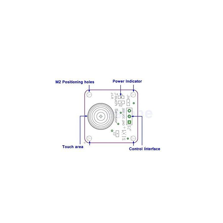 DollaTek TP223B Digital Touch Capacitive Sensor Switch
