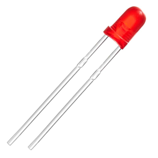 3mm LED - TH - Red