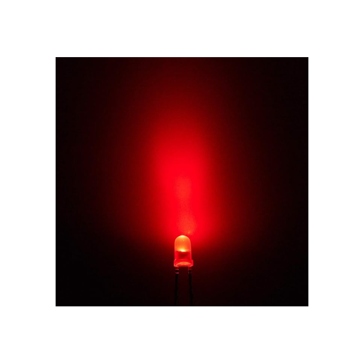 3mm LED - TH - Red