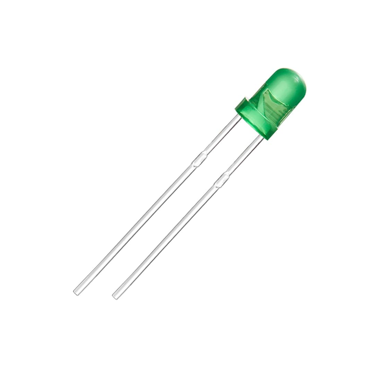 3mm LED - TH - Green