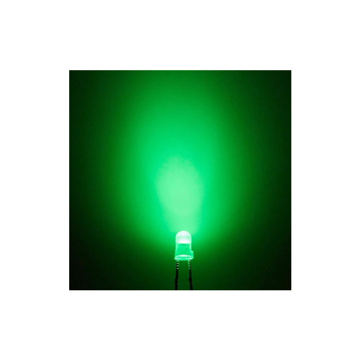 3mm LED - TH - Green
