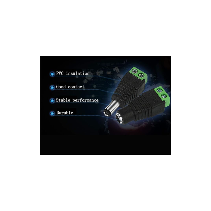 5.5mm x 2.1mm DC Power Connector