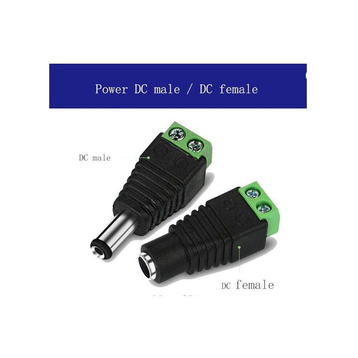 5.5mm x 2.1mm DC Power Connector